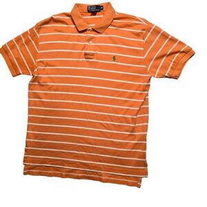 Polo by Ralph Lauren Vintage Orange Polo Size M GUC‎
